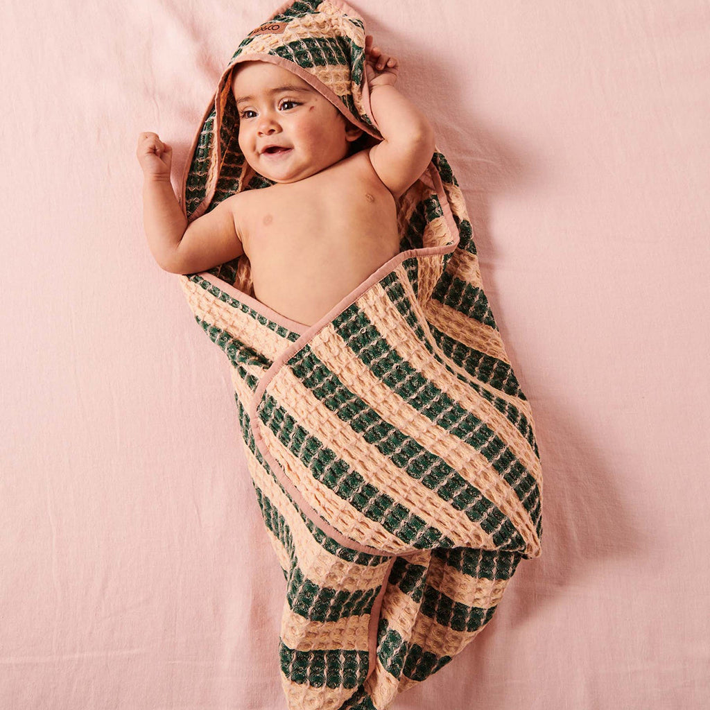 Kip & Co Folklore Waffle Baby Towel