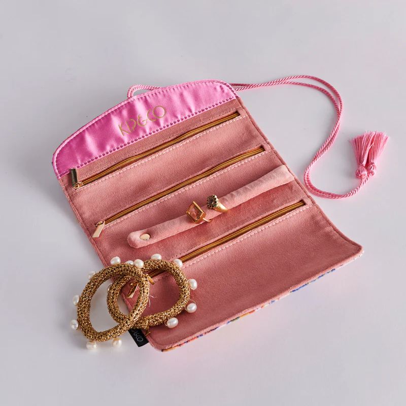 Kip & Co | Lyon Velvet Jewellery Roll