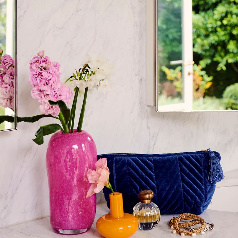 Kip &amp; Co | Ocean Dreamer Velvet Toiletry Bag
