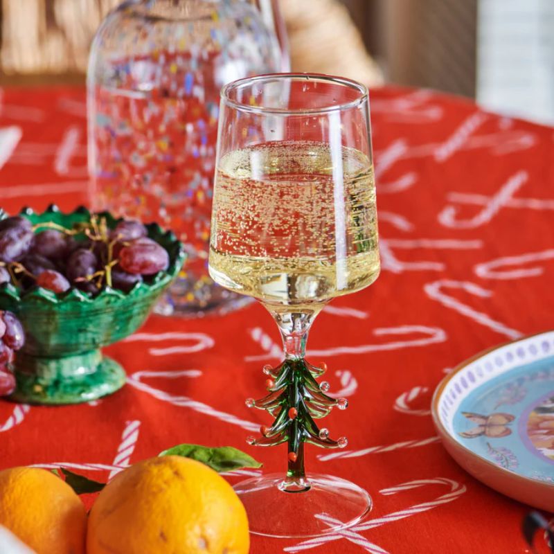 Celebrate the festive season with Kip & Co's Oh Christmas Tree Wine Glass Set, available at Cove. These beautifully designed glasses are perfect for adding a touch of holiday cheer to your gatherings. Enjoy the festive joy with every sip!