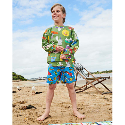 Kip & Co Outer Space Boardies