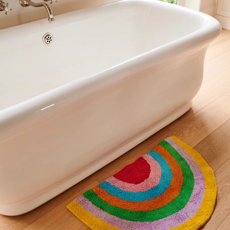 Kip & Co | Rainbow Pop Bath Mat