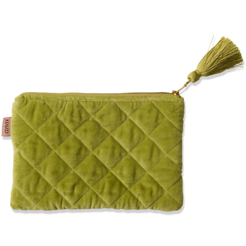 Kip & Co | Tuscan Sunset Velvet Cosmetics Purse