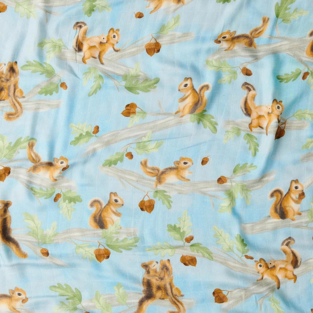 Kip & Co | Squirrel Scurry Bamboo Swaddle