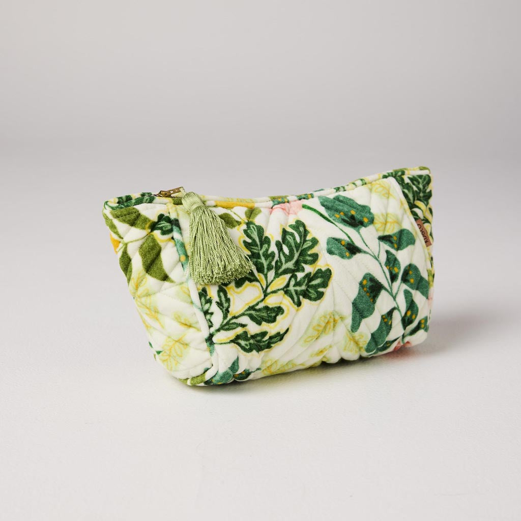 Kip & Co | Wander Velvet Toiletry Bag