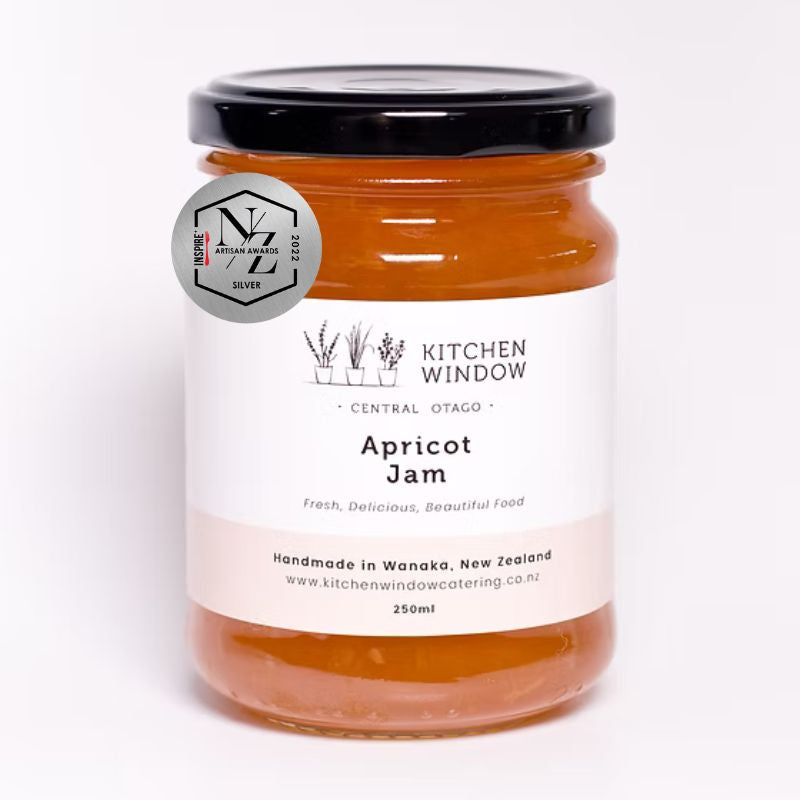 Kitchen Window Wanaka | 250ml Apricot Jam