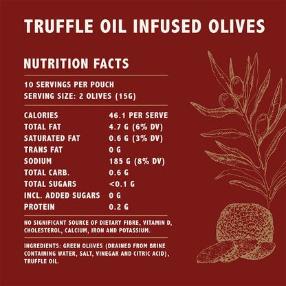 Kiwi Artisan Ltd Truffle Oil Infused Olives