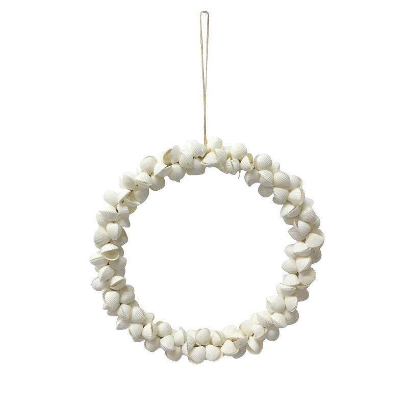 Le Forge | Shell Wreath - White