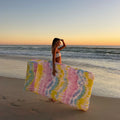 SunnyLife | Lilo Lounger Tie Dye Sorbet