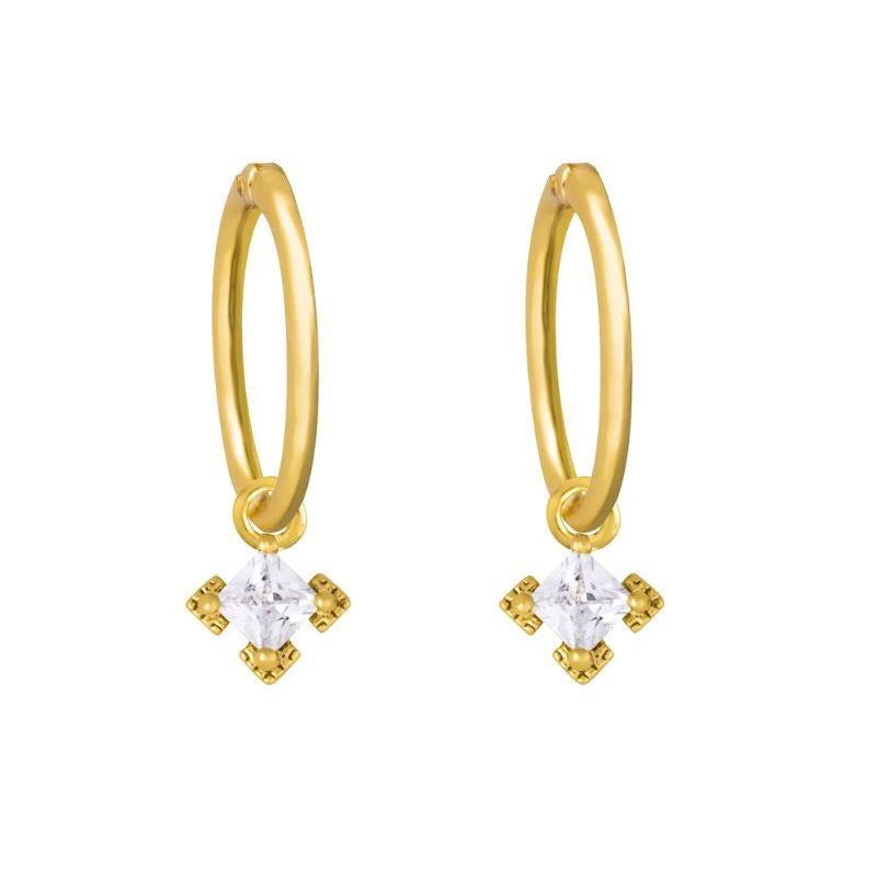 Lindi Kingi - A Dusting of Jewels - Embellishment Sleepers | Gold