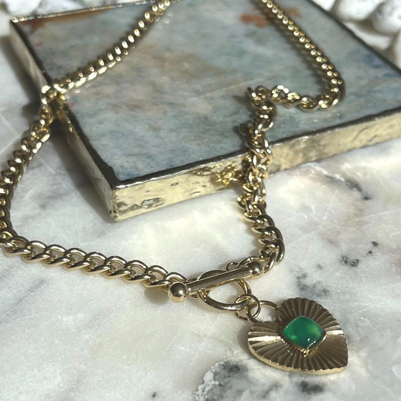 Lindi Kingi | Into the Light- All the Hearts Necklace - Gold