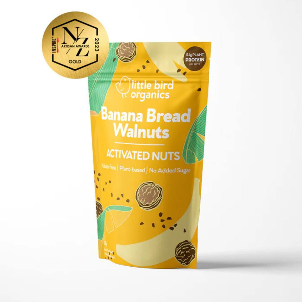 Little Bird Organics | Activated Nuts Banana Bread Walnuts 120g