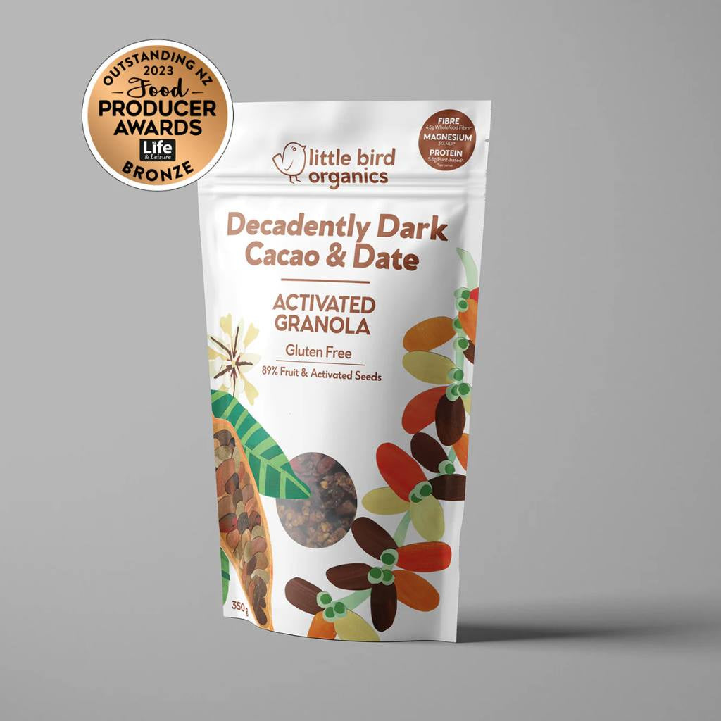 Little Bird Organics | Activated Granola - Decadently Dark Cacao & Date