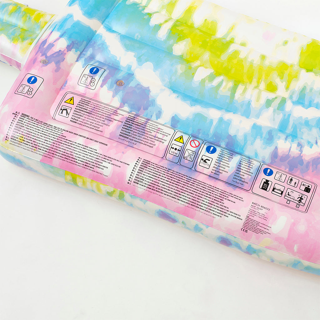 SunnyLife Luxe Lie-On Float Ice Pop Tie Dye