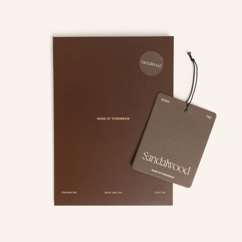 Made of Tomorrow | Scent Tag - Sandalwood