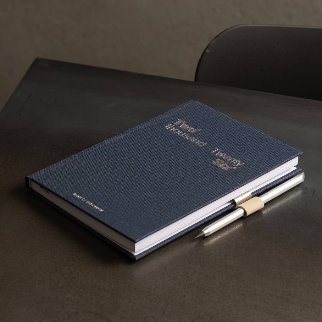 Made of Tomorrow 2026 A5 Weekly Diary - Classic Blueberry