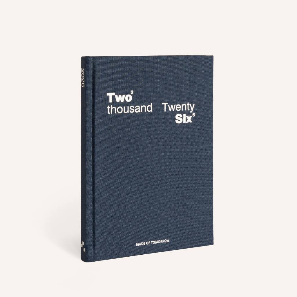 Made of Tomorrow 2026 A5 Weekly Diary - Classic Blueberry