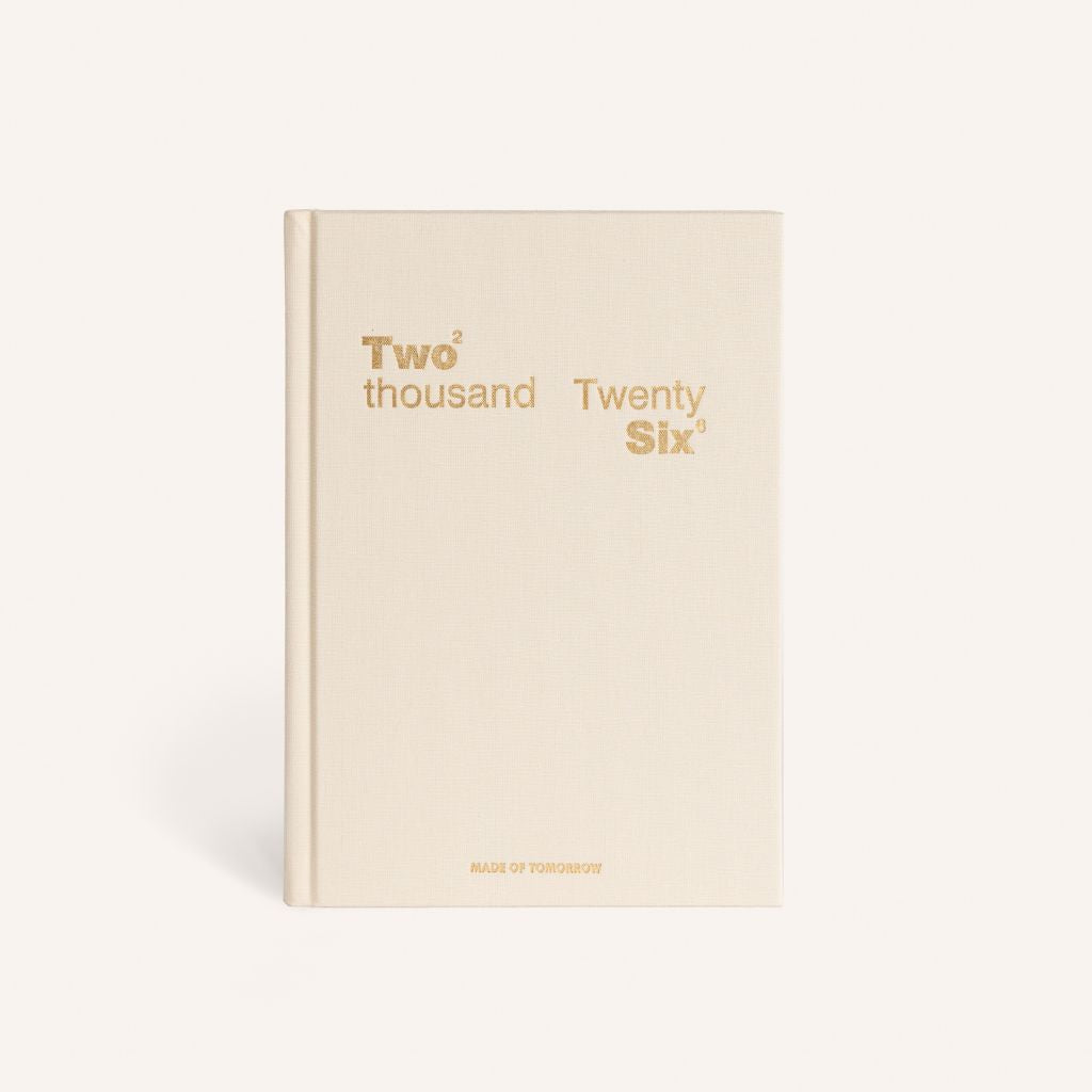 Made of Tomorrow 2026 A5 Weekly Diary - Classic Cream