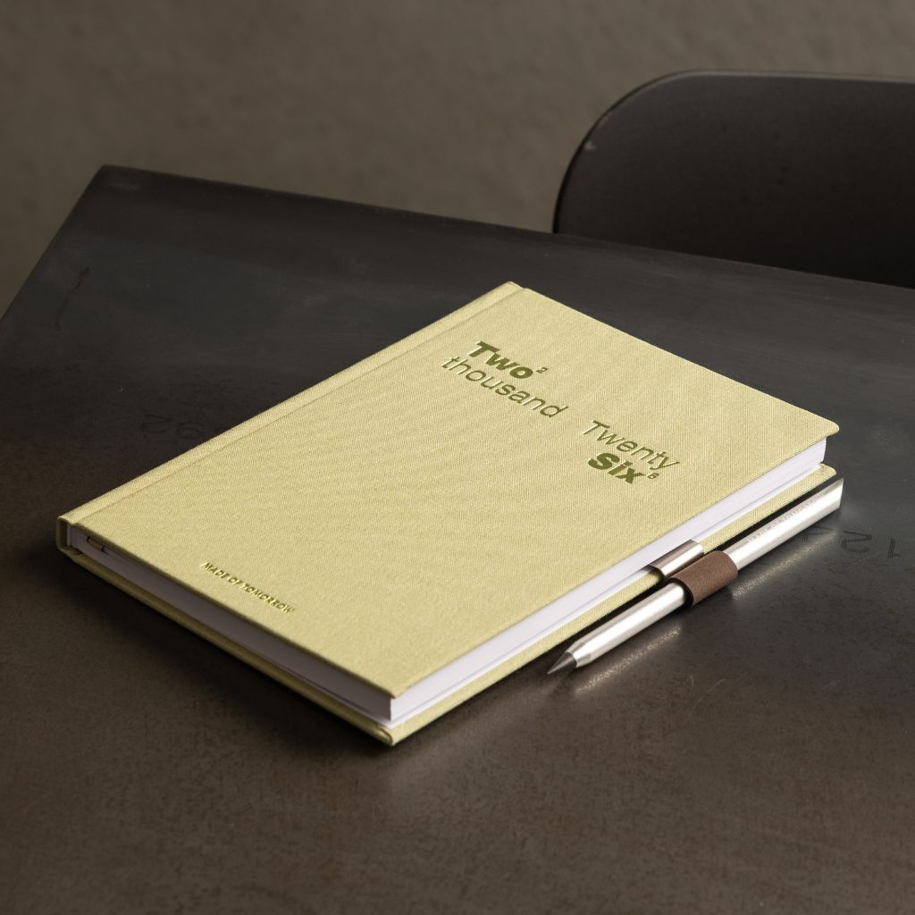 Made of Tomorrow 2026 A5 Weekly Diary - Classic Matcha