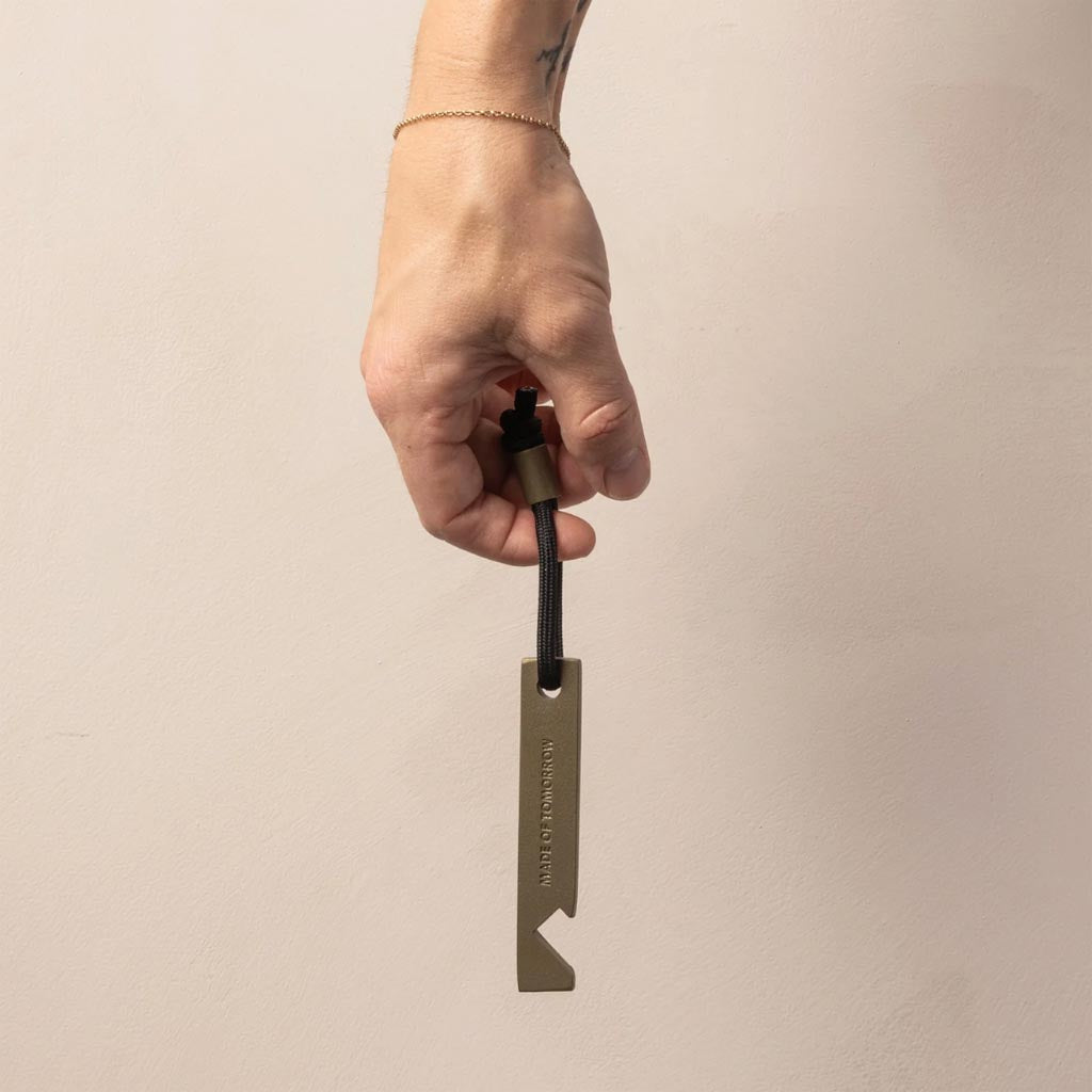Made of Tomorrow Bottle Opener Aged Brass