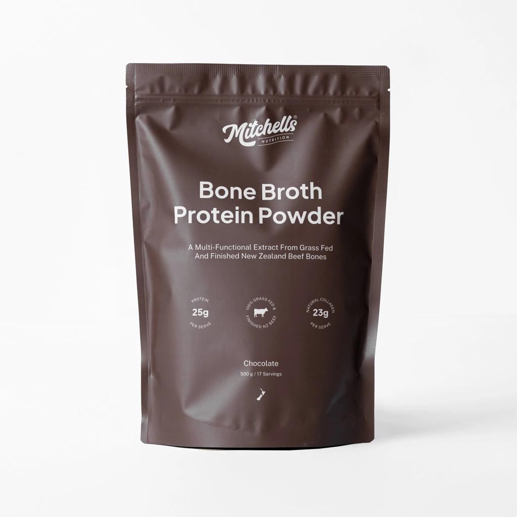 Mitchells Nutrition | Bone Broth Chocolate Protein Powder 500g