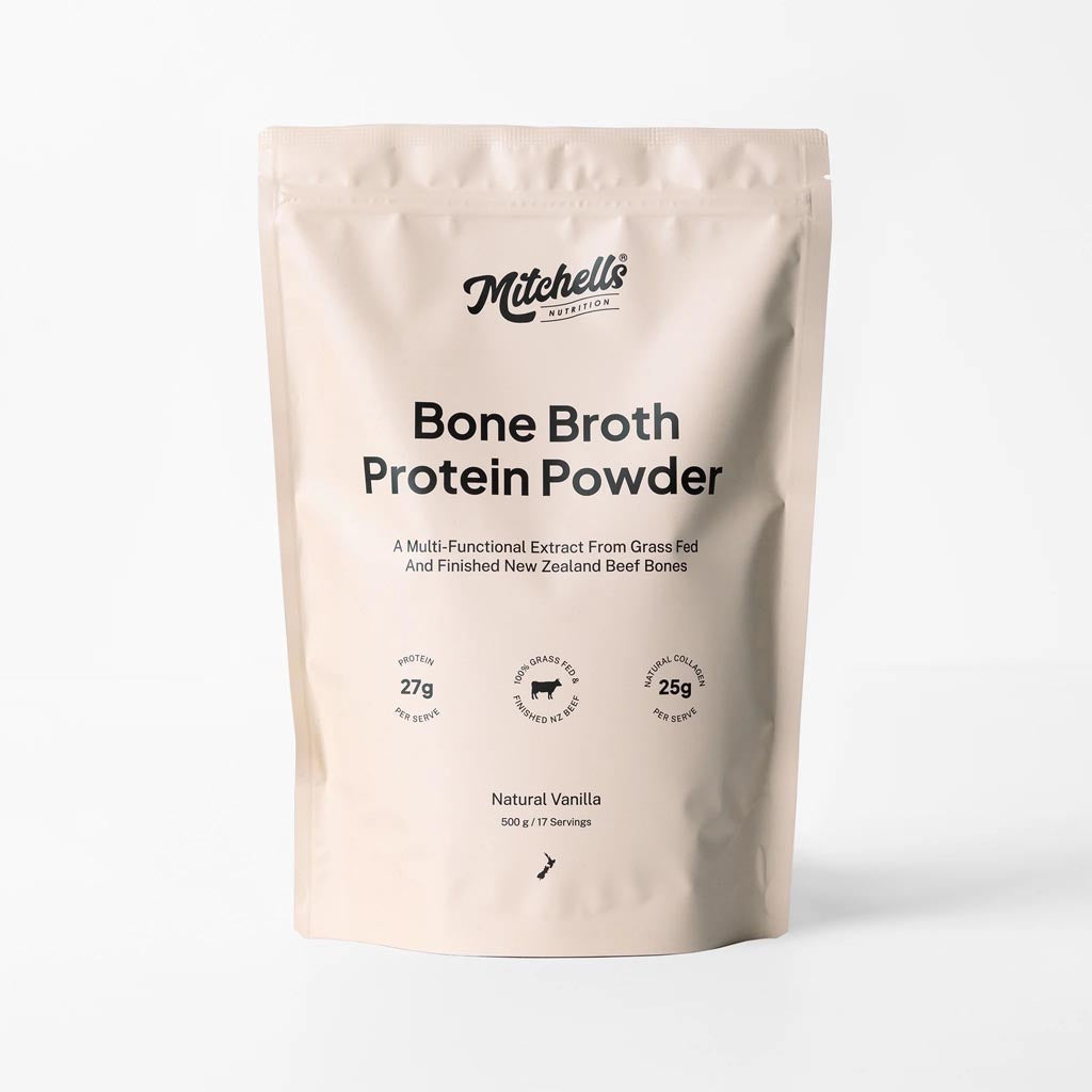 Mitchells Nutrition | Bone Broth Vanilla Protein Powder 500g