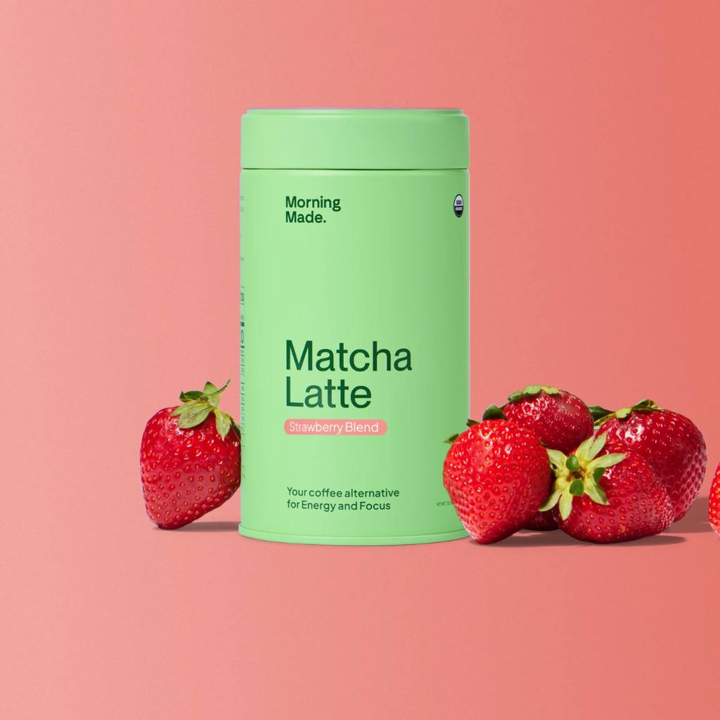 Morning Made | Matcha Latte - Strawberry Blend 240g
