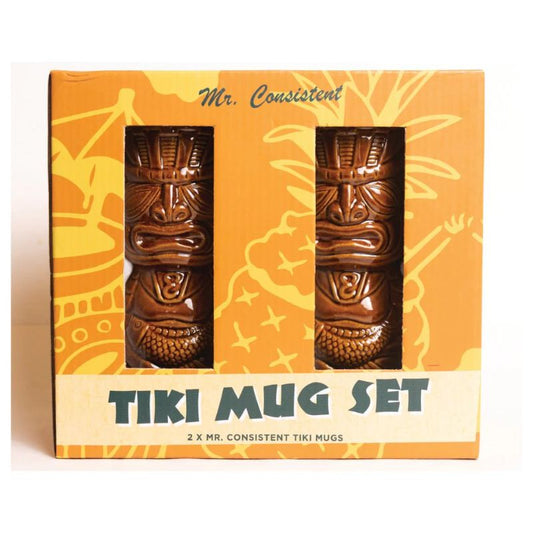 Mr. Consistent Tiki Mug Gift Set