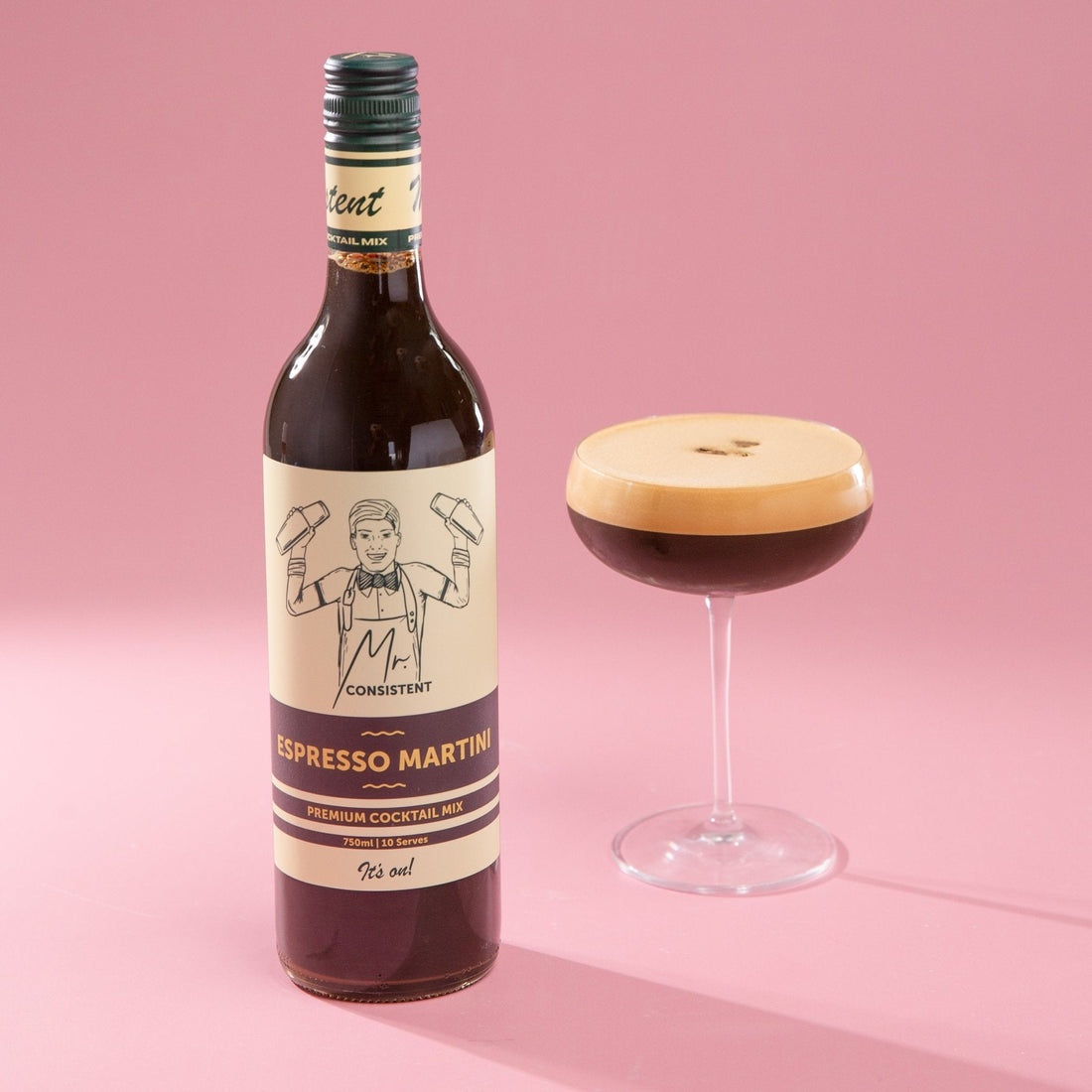 Mr Consistent Espresso Martini Mixer 750ml