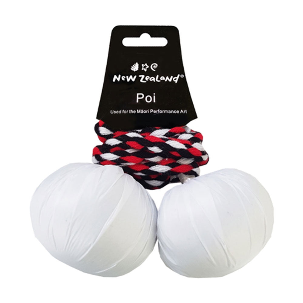 NZ Poi - White Fabric