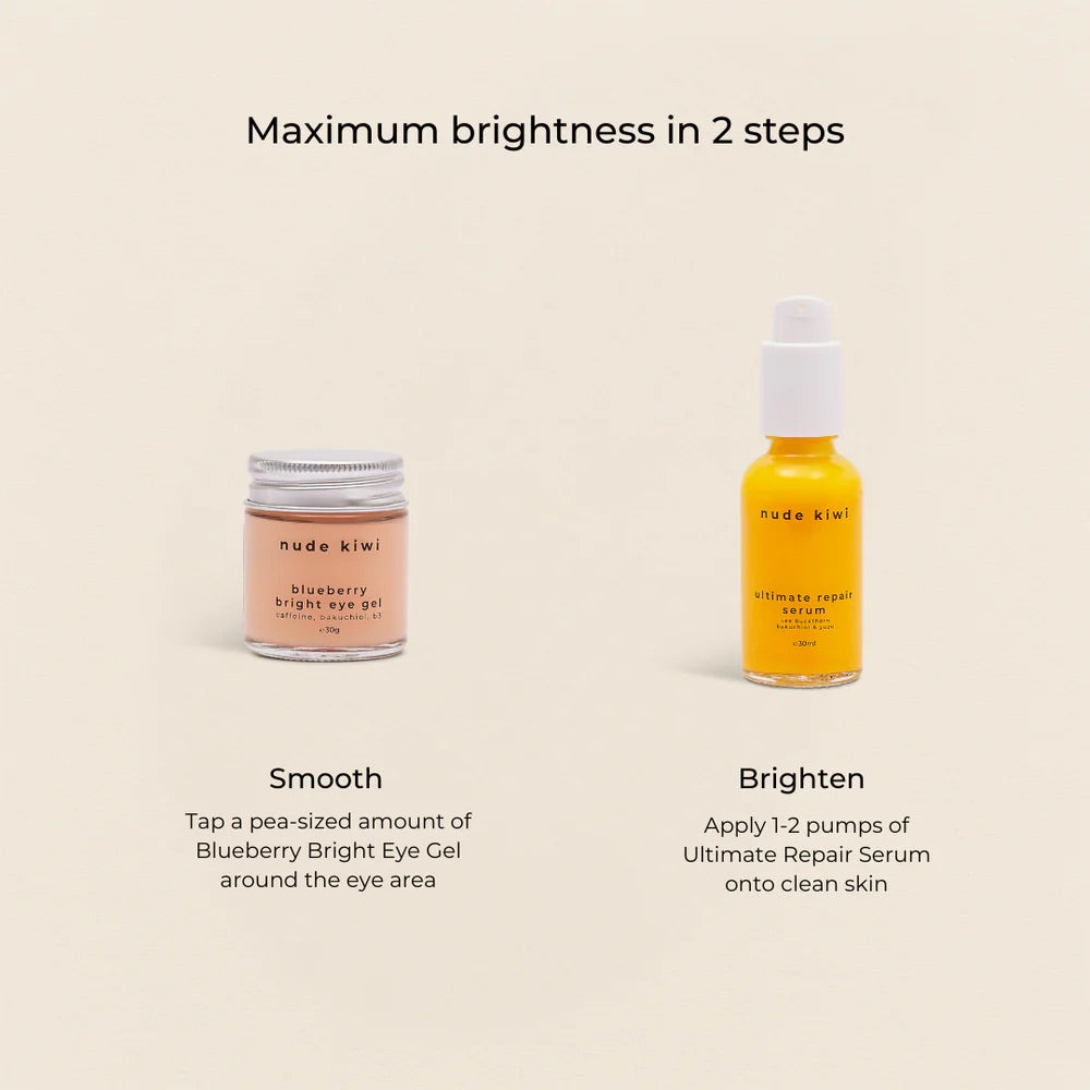 Nude Kiwi | Blueberry Bright Eye Gel 30g