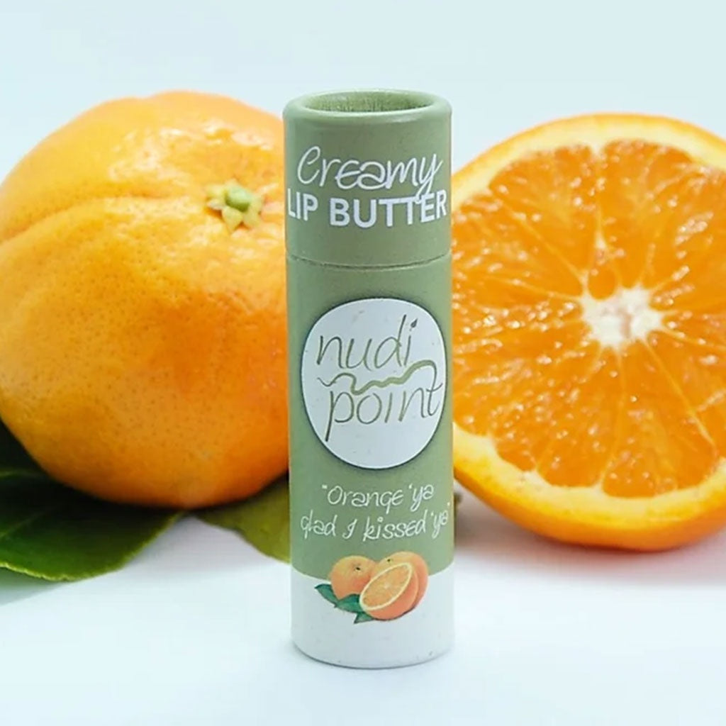 Nudi Point Lip Butter - "Orange Ya' Glad I Kissed Ya" - Tube