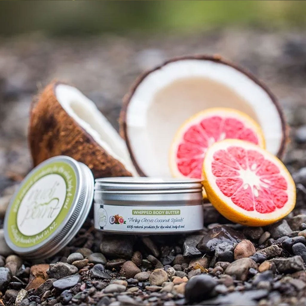 Nudi Point Whipped Body Butter - Pinky Citrus Coconut Splash