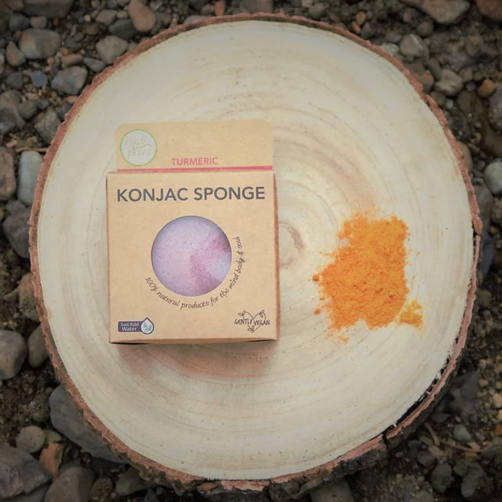 Nudi Point Konjac Sponge (Turmeric)
