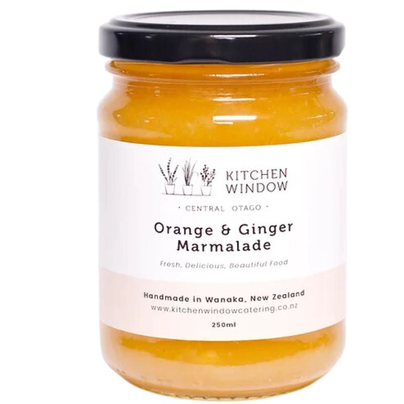 Kitchen Window Wanaka | 250ml Orange & Ginger Marmalade
