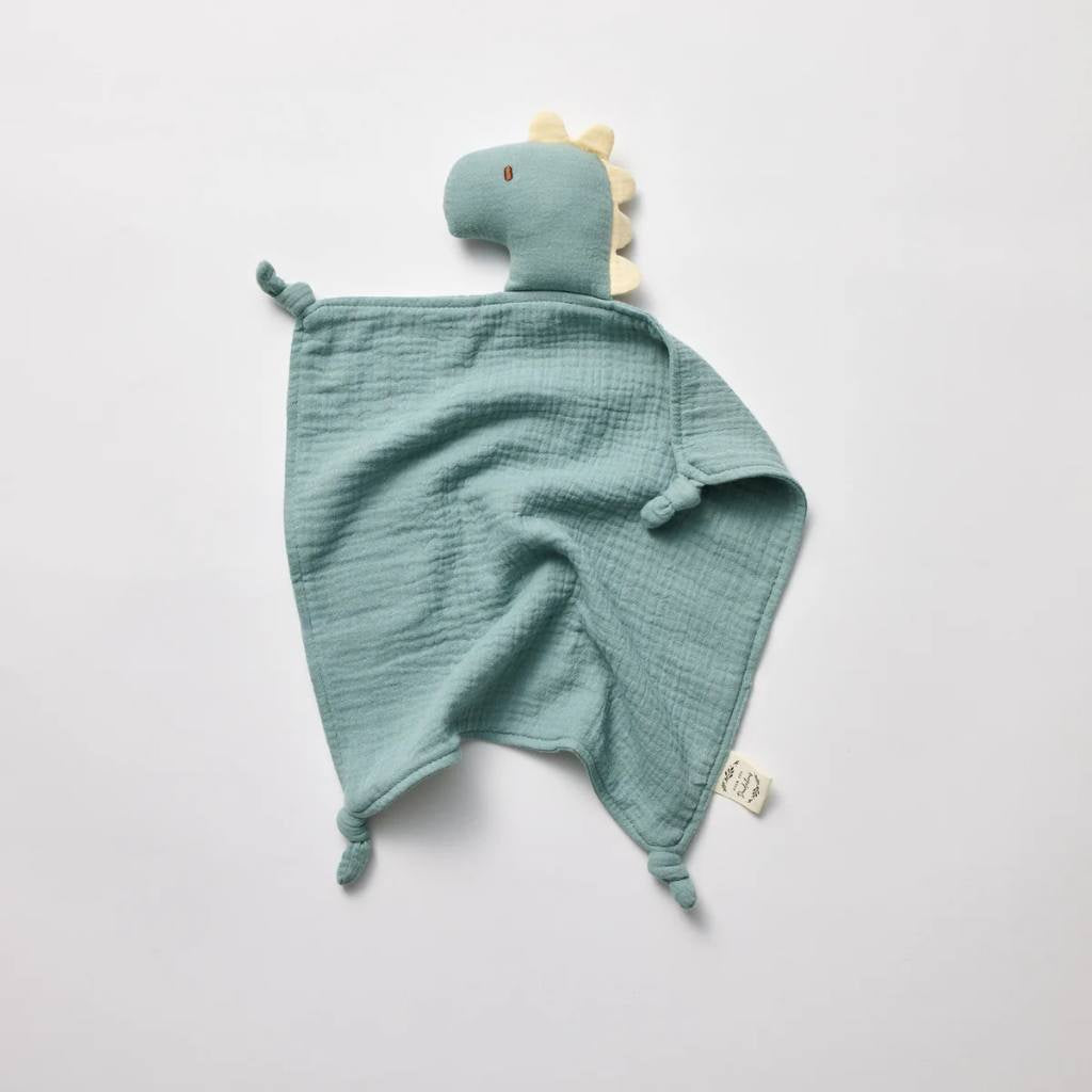 Over The Dandelions | Organic Muslin Dinosaur Lovey