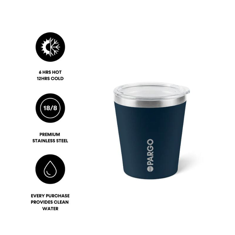 PARGO | 8oz Coffee Cup - DEEP SEA Navy