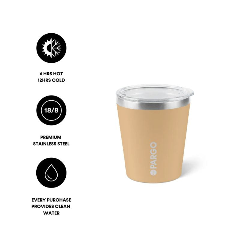 PARGO | 8oz Coffee Cup - DESERT Sand