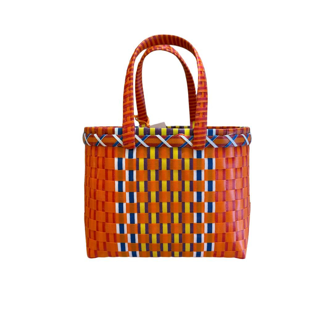 Pāli | Market Basket - Mini - Orange Multi