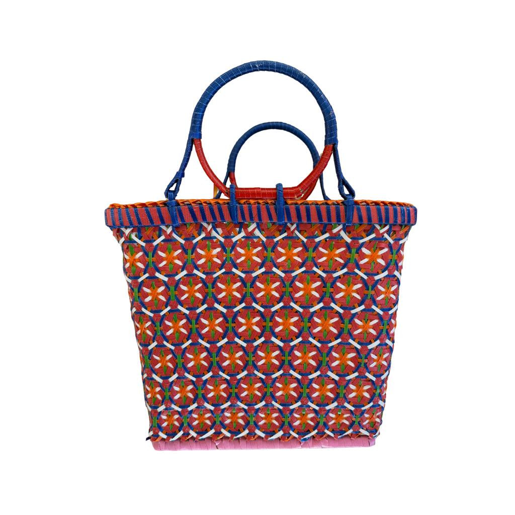 Pāli | Passionfruit Basket - Small - Orange Multi