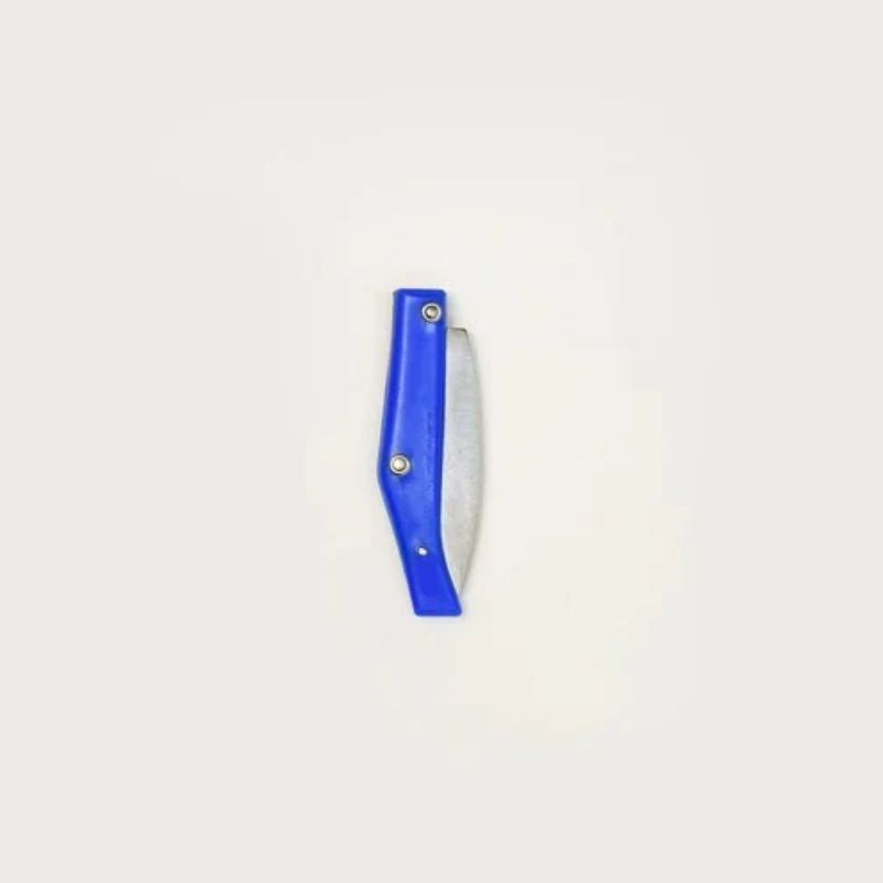 Pallarès Pocket Knife | Resin Handle | 7cm Carbon Steel - Blue