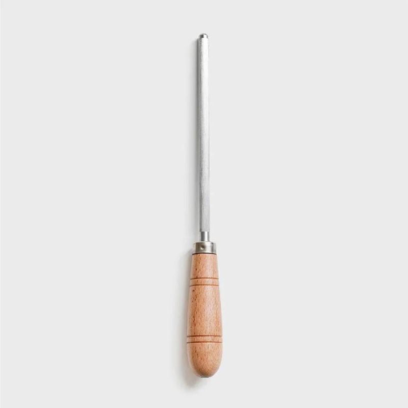 Pallarès Sharpening Steel | Beech Wood Handle | 32.5cm