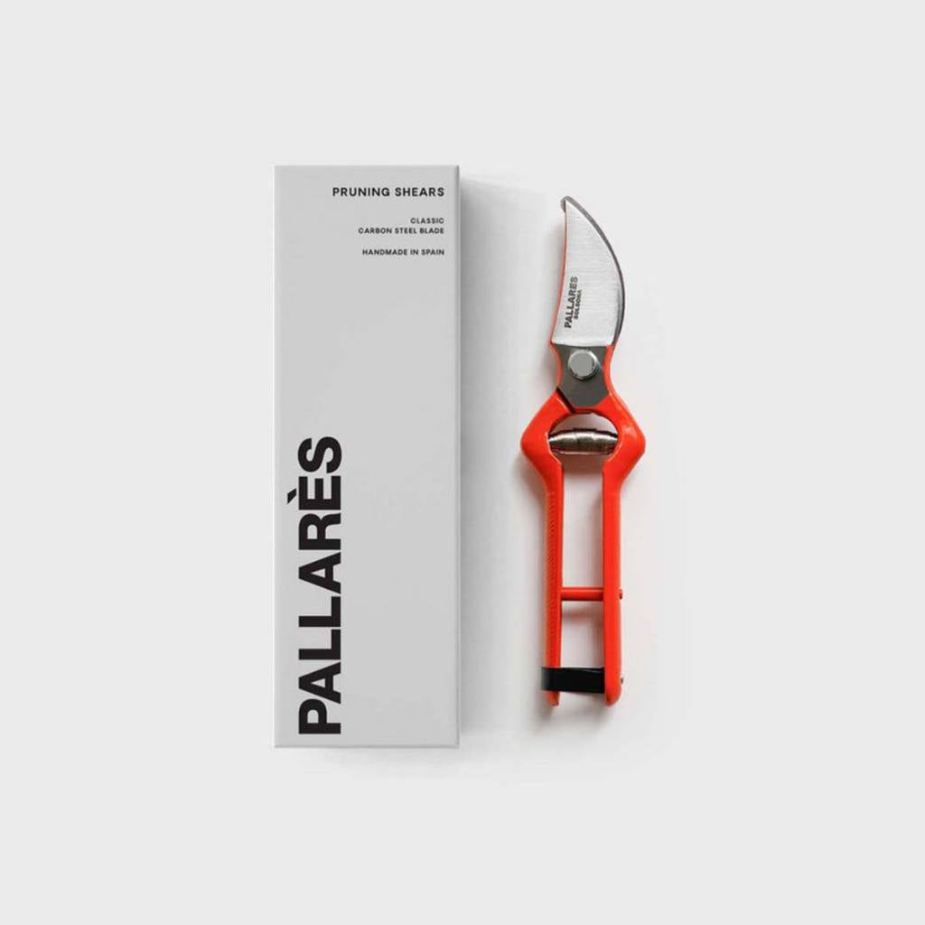 Pallares Pruning Shears | Metallic Handle | 22cm Carbon Steel by Pallares ‚atì available at Cove Beach Essentials