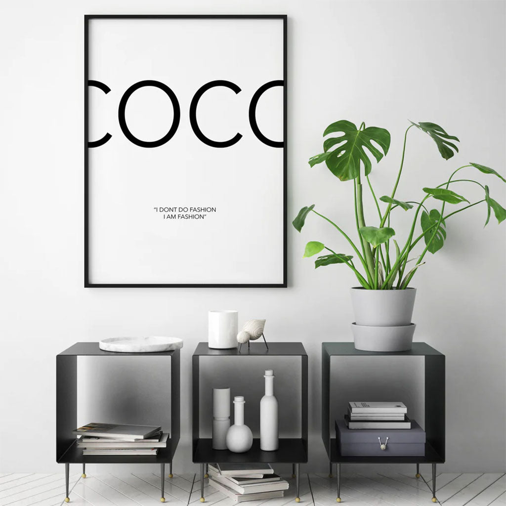 Papier HQ Coco A3 Print Framed