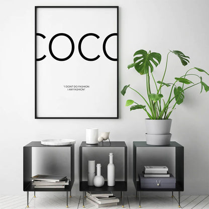 Papier HQ Coco A3 Print Framed