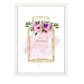 Papier HQ Floral Chanel A3 Print Framed