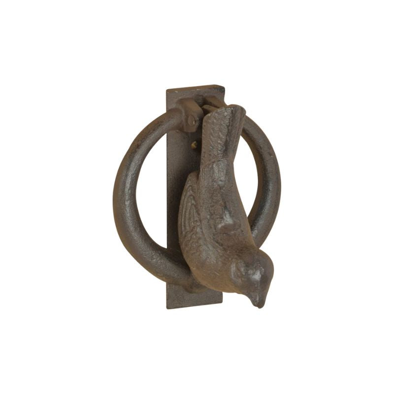 Parnell & Co | Cast Iron Door Knocker Bird 8x9x12cm