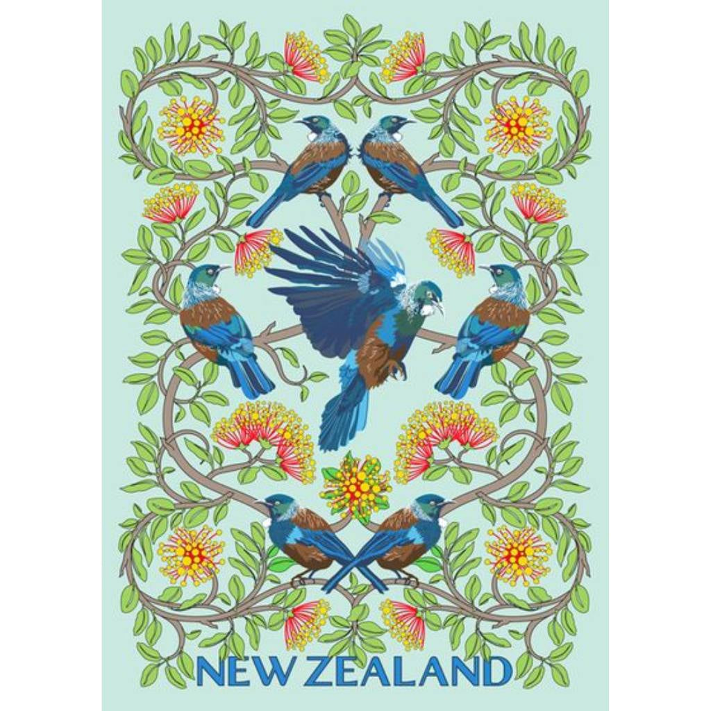 Pikita | Tea Towel Tūī