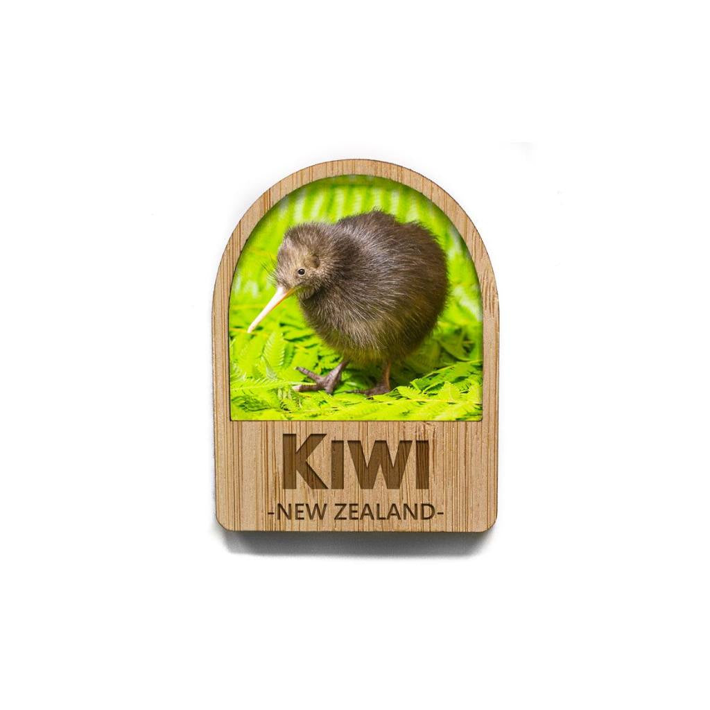 Pikitia Bamboo Magnet Kiwi Ferns