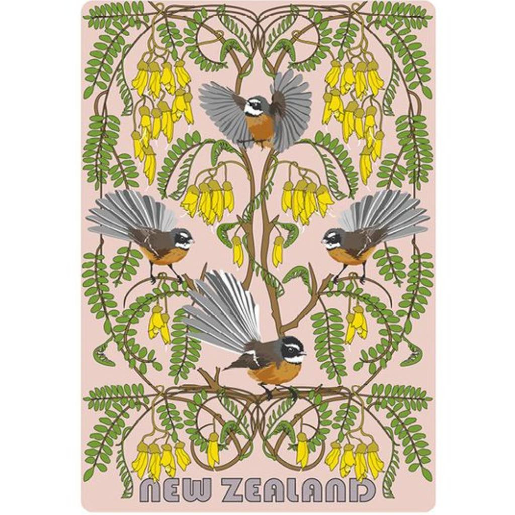 Pikitia Postcard Fantail